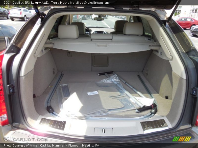 Terra Mocha Metallic / Shale/Brownstone 2014 Cadillac SRX Luxury AWD