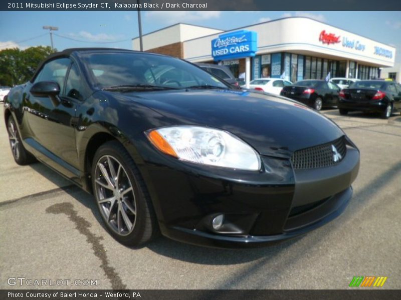 Kalapana Black / Dark Charcoal 2011 Mitsubishi Eclipse Spyder GT