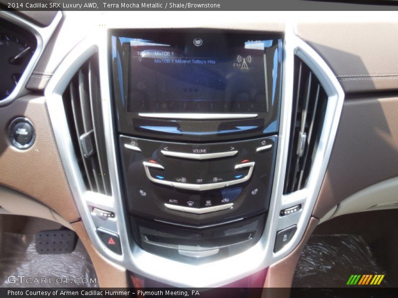 Terra Mocha Metallic / Shale/Brownstone 2014 Cadillac SRX Luxury AWD