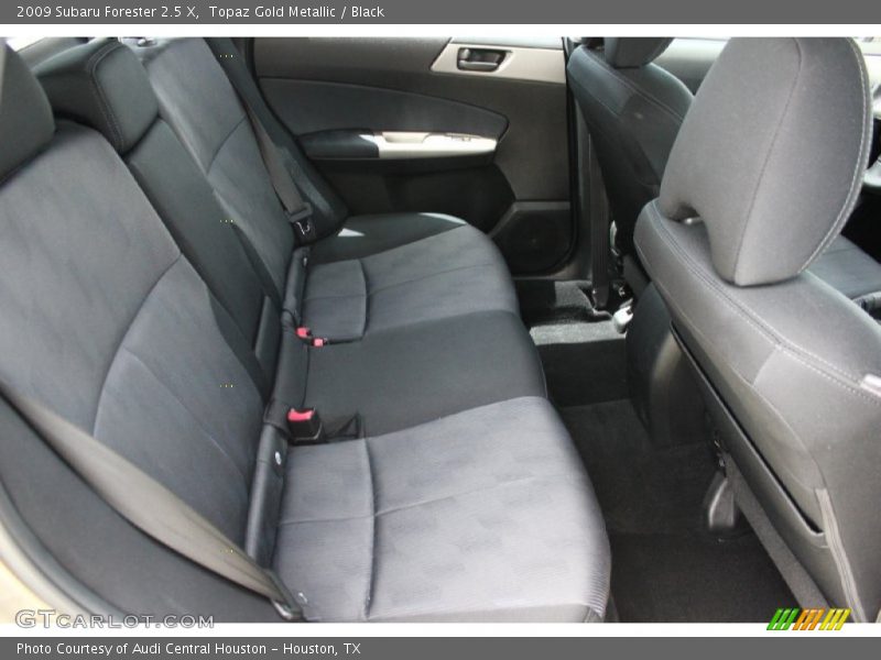 Topaz Gold Metallic / Black 2009 Subaru Forester 2.5 X
