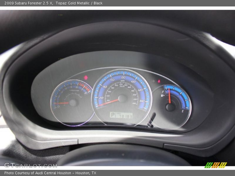  2009 Forester 2.5 X 2.5 X Gauges