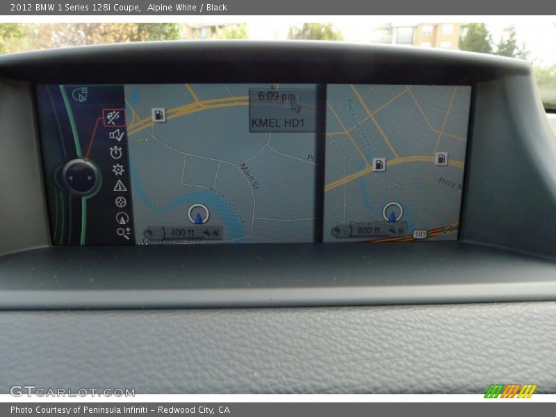 Navigation of 2012 1 Series 128i Coupe