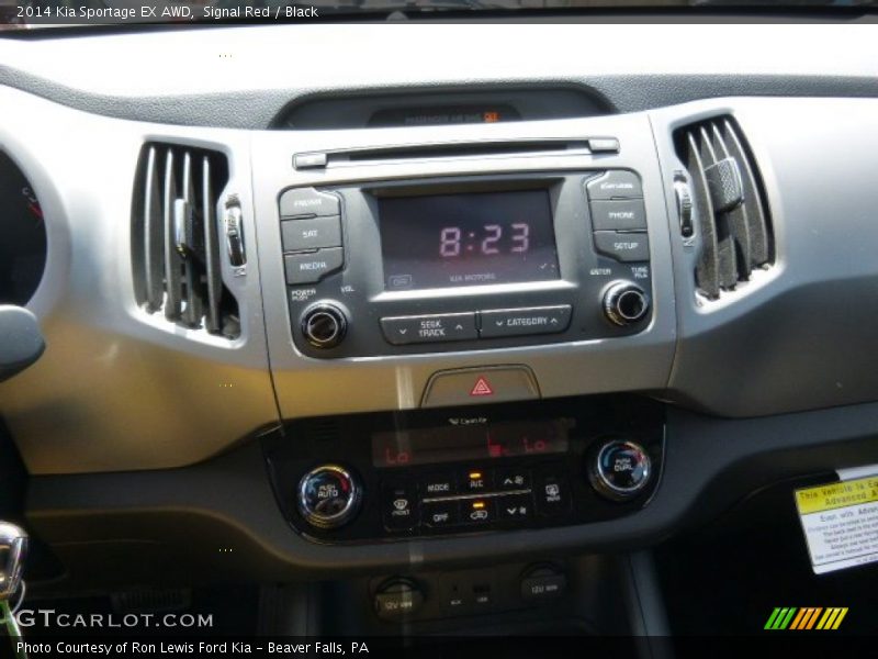Signal Red / Black 2014 Kia Sportage EX AWD