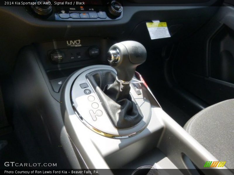 Signal Red / Black 2014 Kia Sportage EX AWD