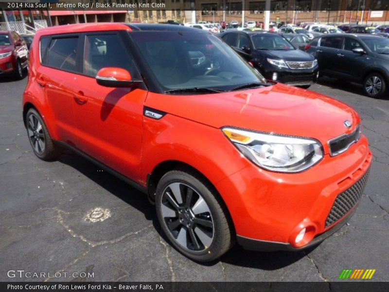 Front 3/4 View of 2014 Soul !