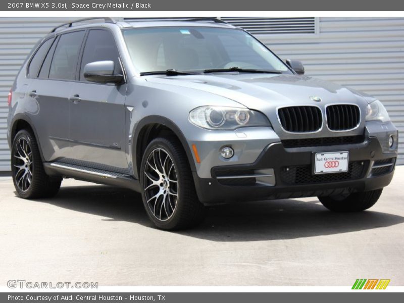 Space Grey Metallic / Black 2007 BMW X5 3.0si