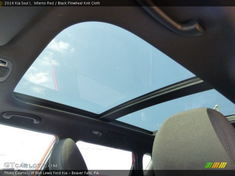 Sunroof of 2014 Soul !