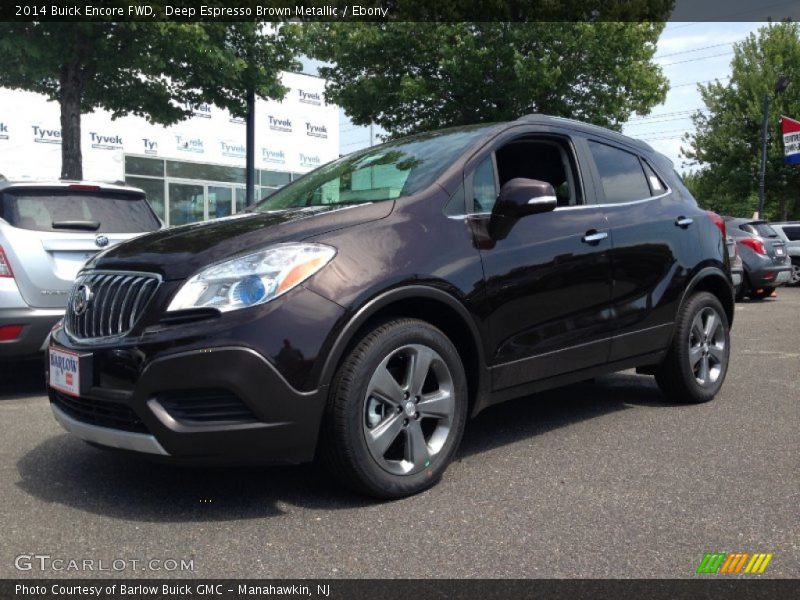 Deep Espresso Brown Metallic / Ebony 2014 Buick Encore FWD