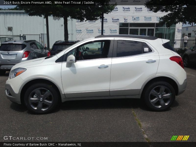  2014 Encore Premium AWD White Pearl Tricoat
