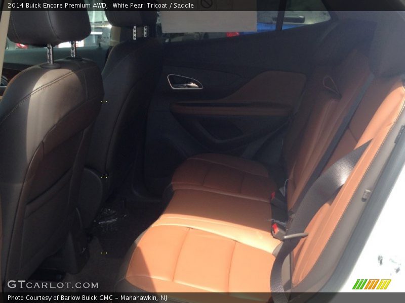 White Pearl Tricoat / Saddle 2014 Buick Encore Premium AWD