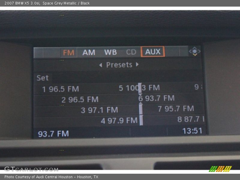 Space Grey Metallic / Black 2007 BMW X5 3.0si