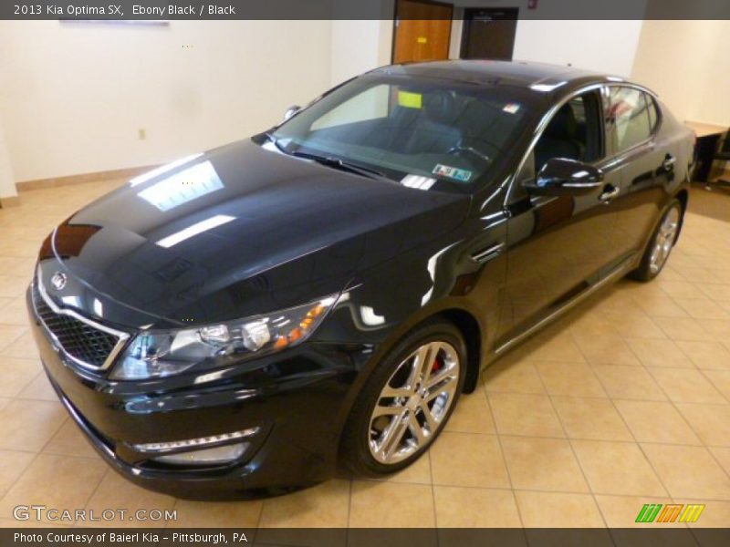 Ebony Black / Black 2013 Kia Optima SX