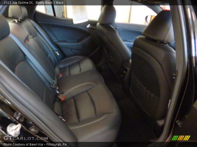 Ebony Black / Black 2013 Kia Optima SX