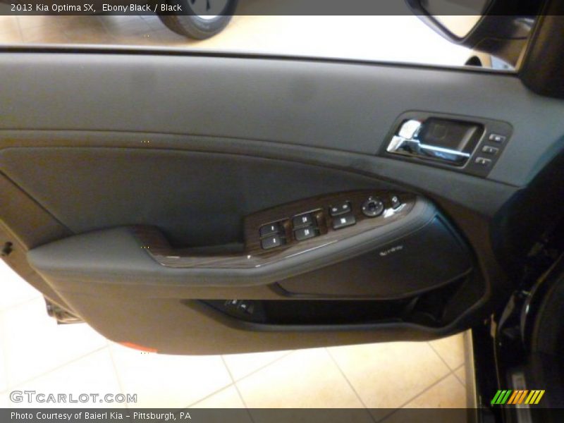 Ebony Black / Black 2013 Kia Optima SX