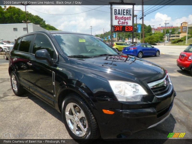 Black Onyx / Gray 2009 Saturn VUE Green Line Hybrid