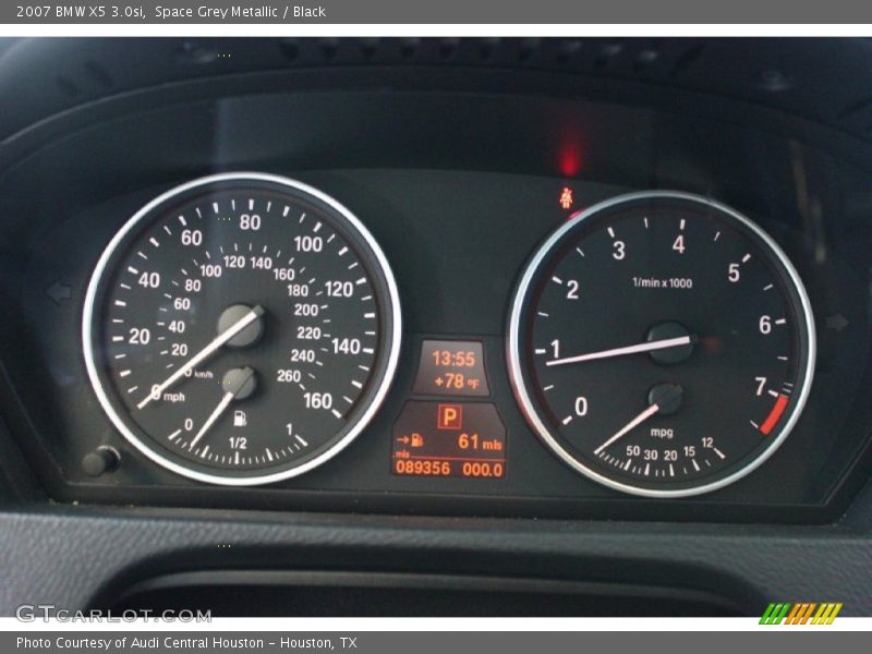 Space Grey Metallic / Black 2007 BMW X5 3.0si