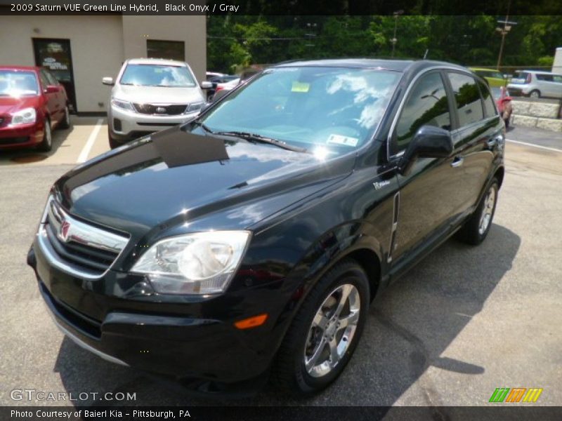 Black Onyx / Gray 2009 Saturn VUE Green Line Hybrid