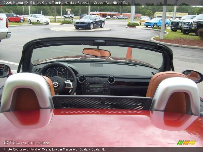 Copper Red Mica / Tan 2008 Mazda MX-5 Miata Grand Touring Hardtop Roadster