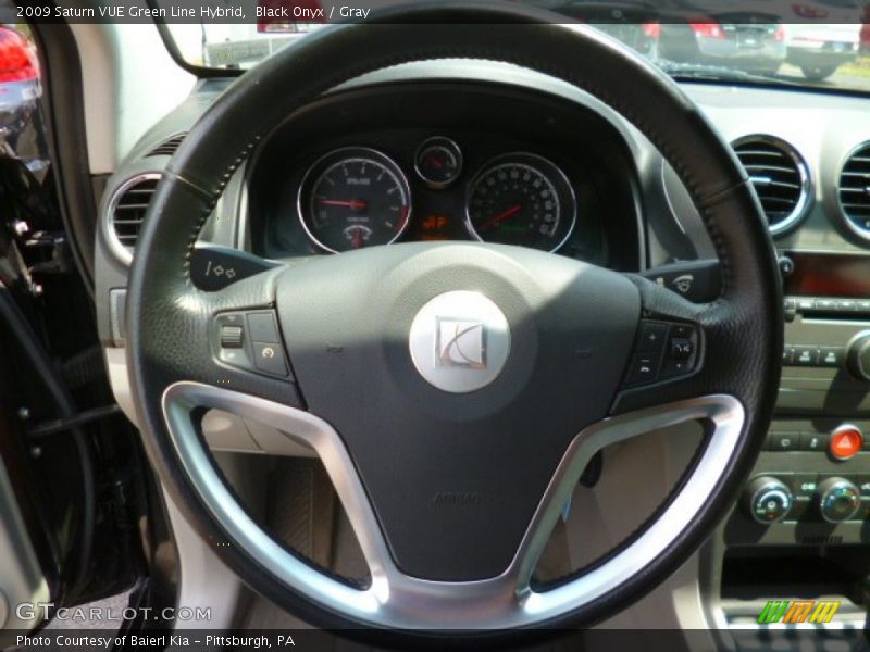 Black Onyx / Gray 2009 Saturn VUE Green Line Hybrid