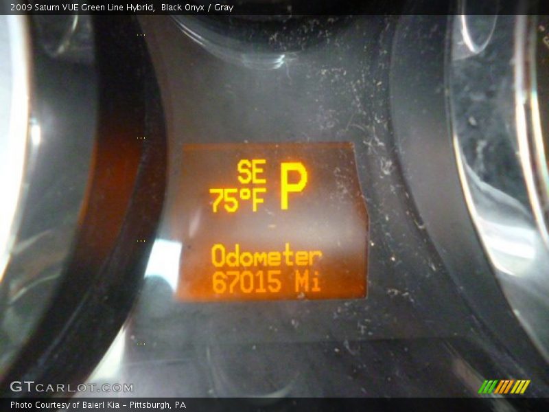 Black Onyx / Gray 2009 Saturn VUE Green Line Hybrid