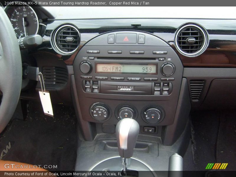 Copper Red Mica / Tan 2008 Mazda MX-5 Miata Grand Touring Hardtop Roadster