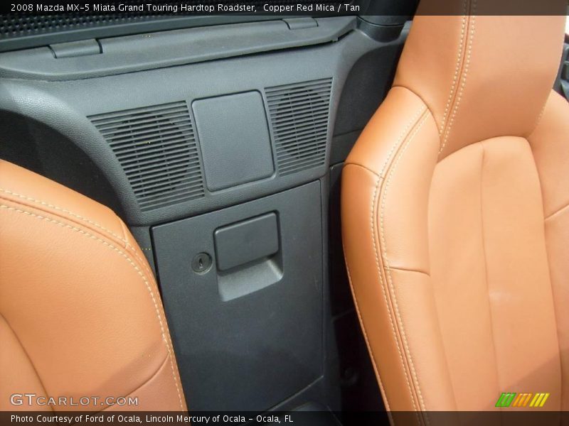 Copper Red Mica / Tan 2008 Mazda MX-5 Miata Grand Touring Hardtop Roadster