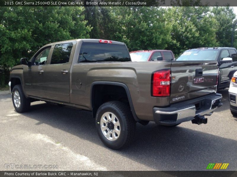 Bronze Alloy Metallic / Cocoa/Dune 2015 GMC Sierra 2500HD SLE Crew Cab 4x4