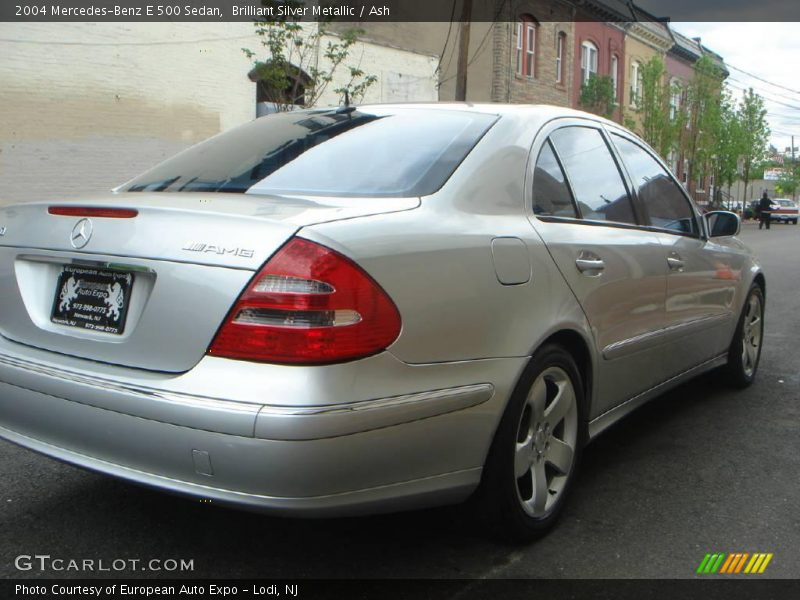 Brilliant Silver Metallic / Ash 2004 Mercedes-Benz E 500 Sedan