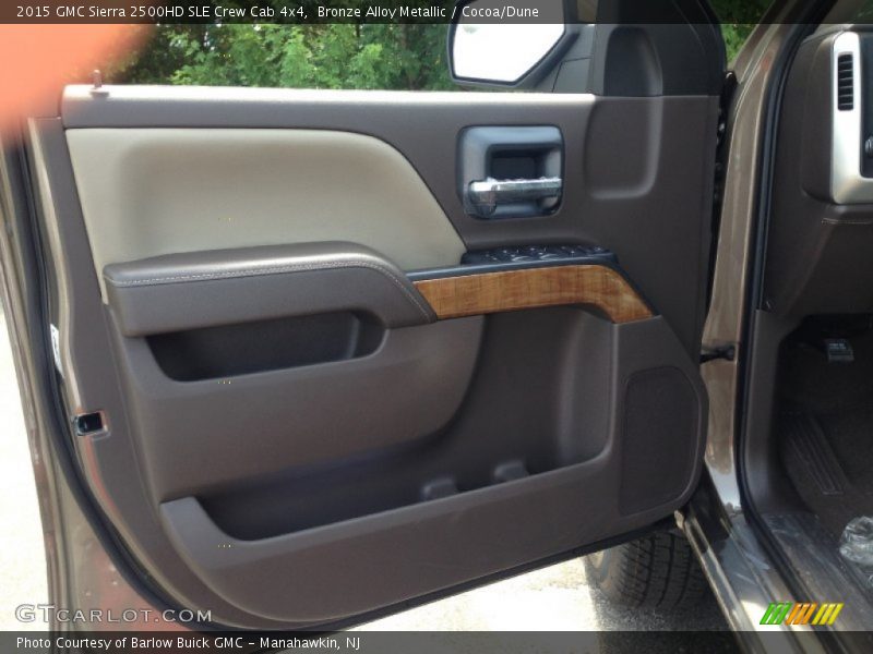 Bronze Alloy Metallic / Cocoa/Dune 2015 GMC Sierra 2500HD SLE Crew Cab 4x4