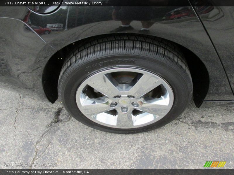 Black Granite Metallic / Ebony 2012 Chevrolet Malibu LT