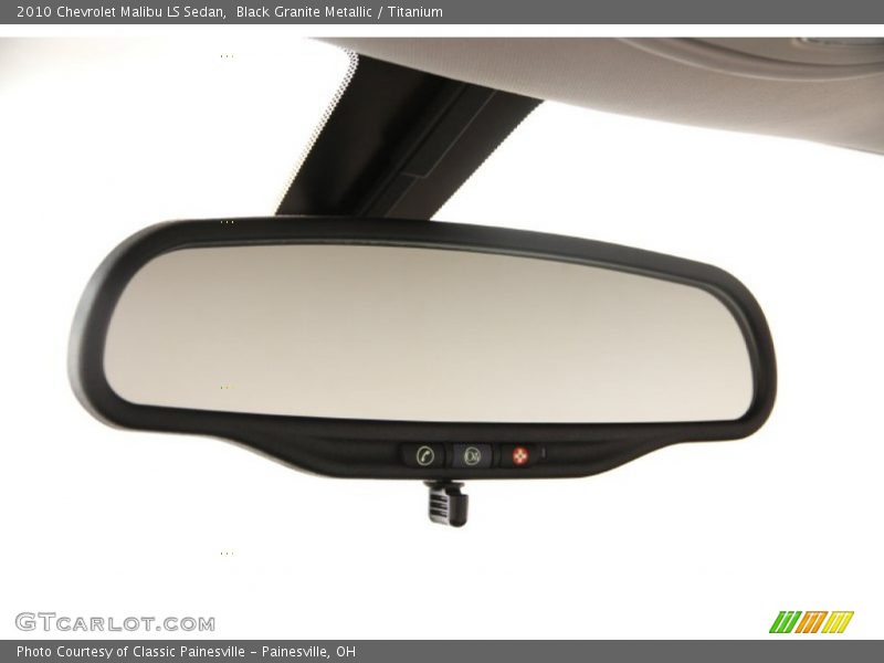 Black Granite Metallic / Titanium 2010 Chevrolet Malibu LS Sedan