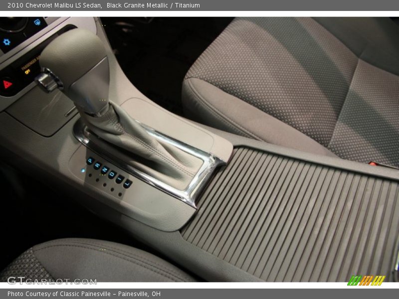 Black Granite Metallic / Titanium 2010 Chevrolet Malibu LS Sedan
