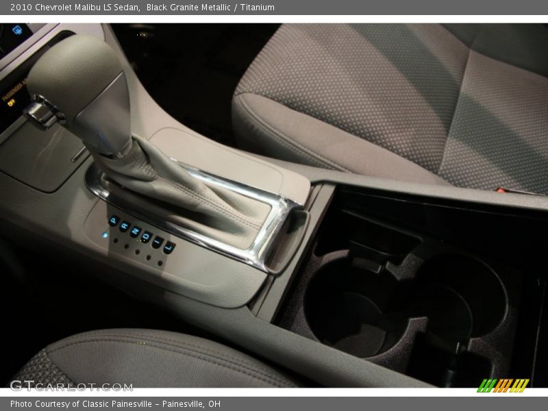 Black Granite Metallic / Titanium 2010 Chevrolet Malibu LS Sedan