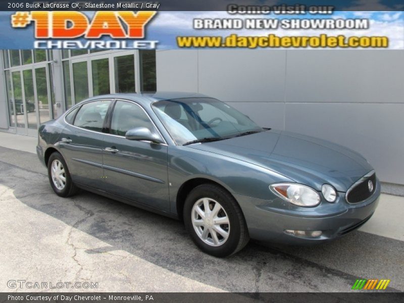 Slatestone Metallic / Gray 2006 Buick LaCrosse CX
