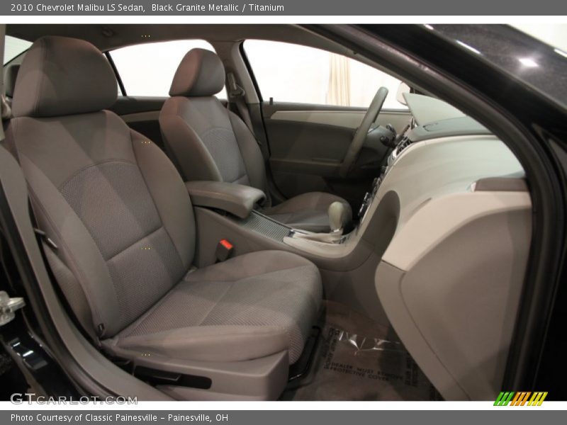 Black Granite Metallic / Titanium 2010 Chevrolet Malibu LS Sedan