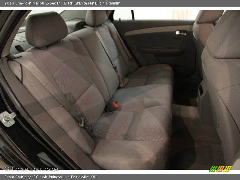 Black Granite Metallic / Titanium 2010 Chevrolet Malibu LS Sedan