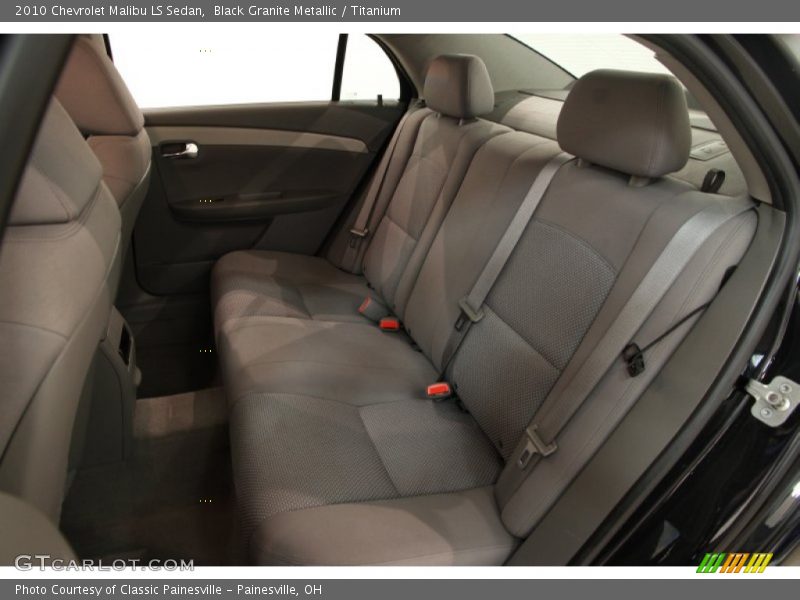 Black Granite Metallic / Titanium 2010 Chevrolet Malibu LS Sedan
