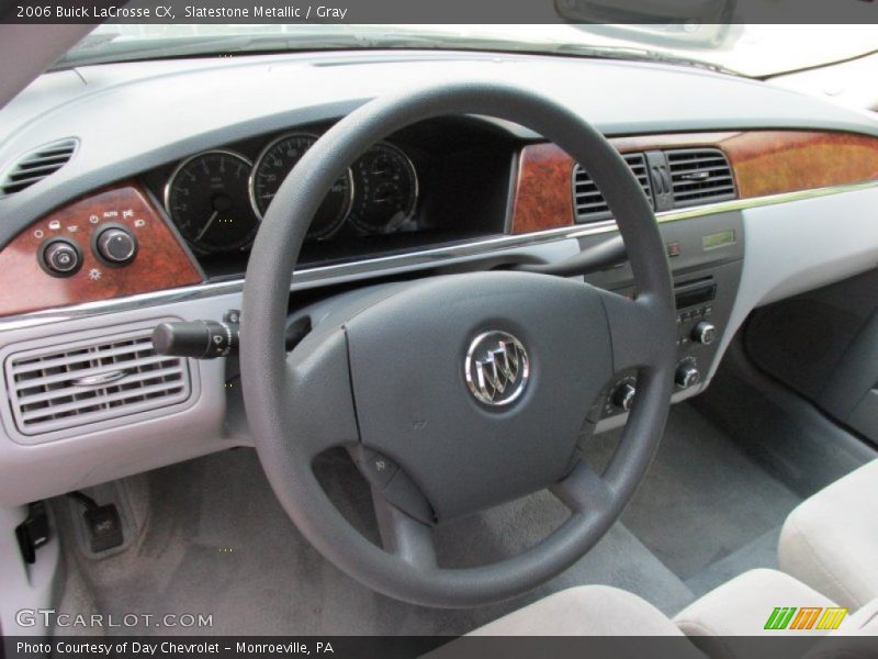 Slatestone Metallic / Gray 2006 Buick LaCrosse CX