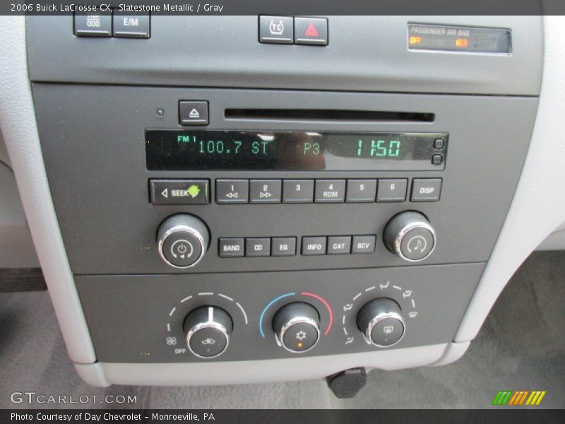 Slatestone Metallic / Gray 2006 Buick LaCrosse CX