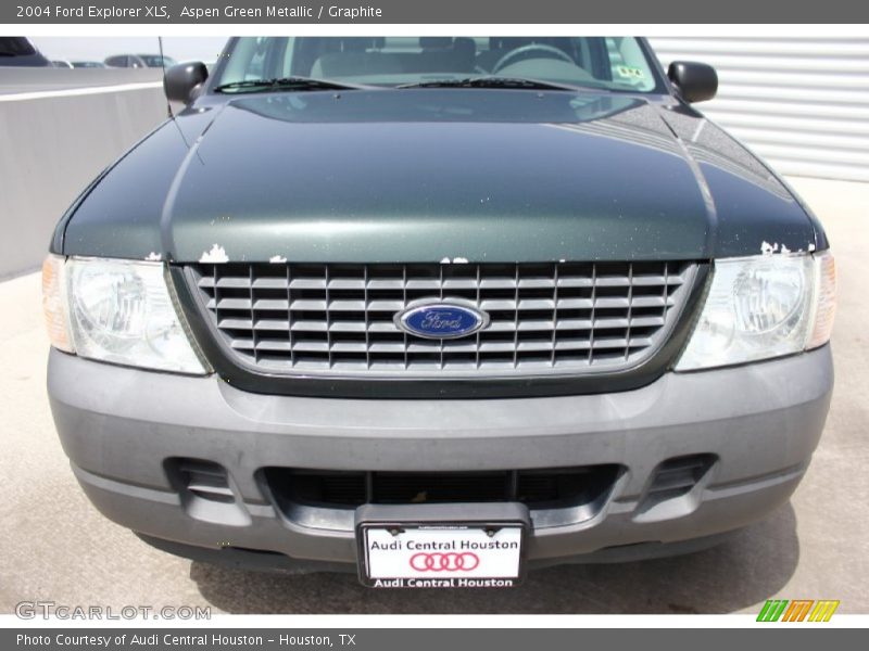 Aspen Green Metallic / Graphite 2004 Ford Explorer XLS