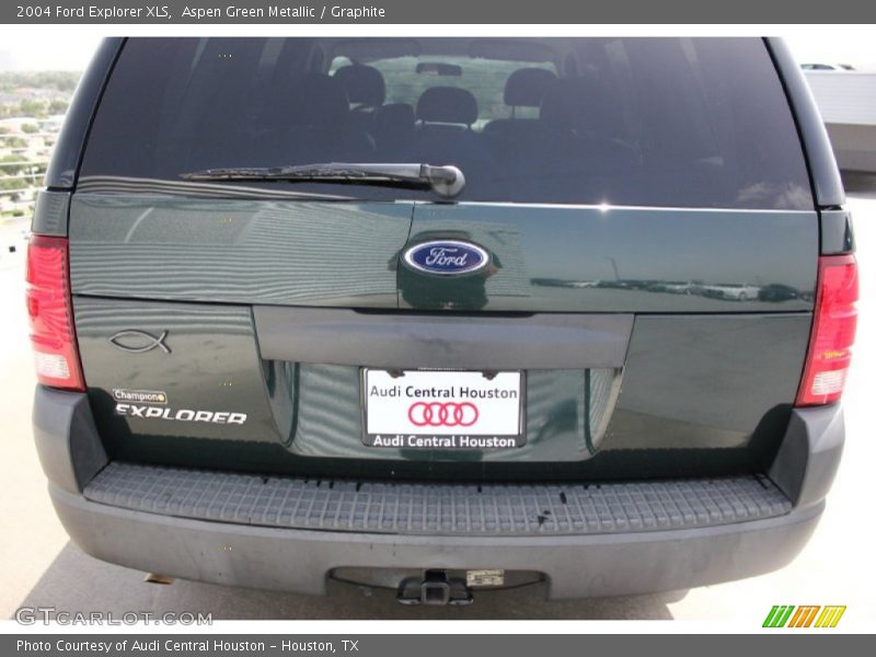 Aspen Green Metallic / Graphite 2004 Ford Explorer XLS