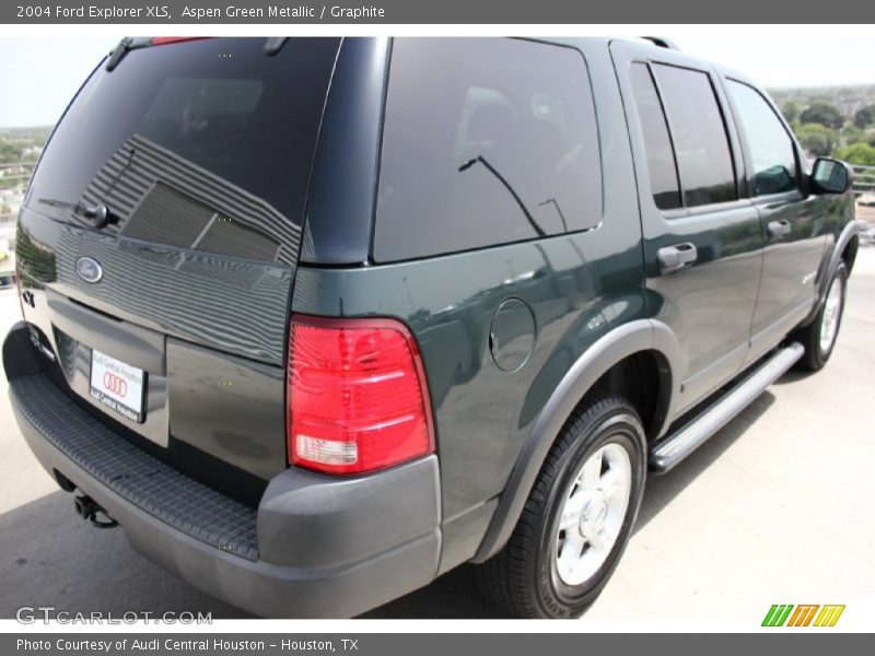 Aspen Green Metallic / Graphite 2004 Ford Explorer XLS