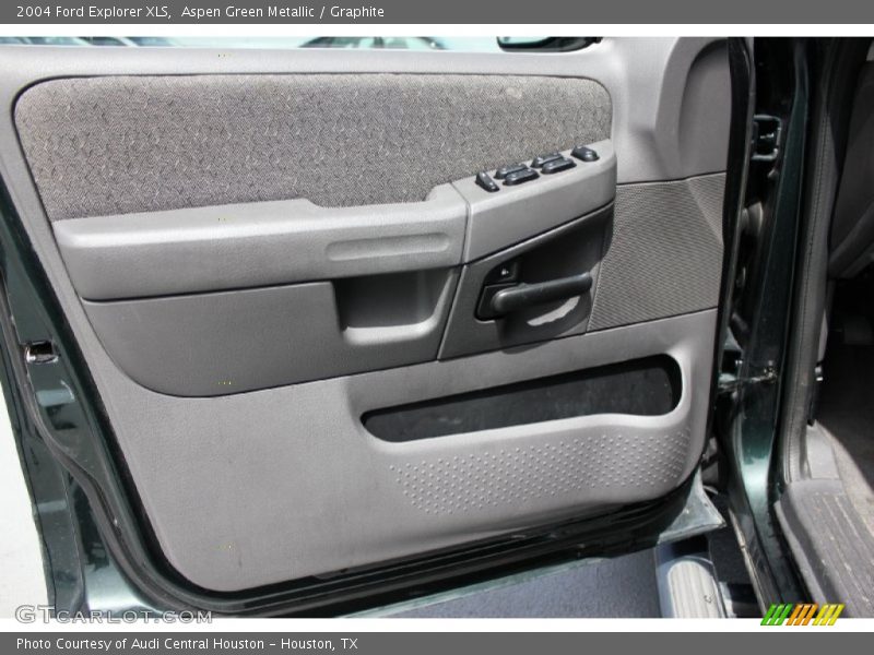 Aspen Green Metallic / Graphite 2004 Ford Explorer XLS
