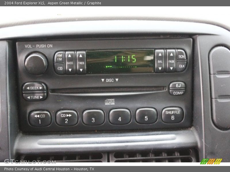 Aspen Green Metallic / Graphite 2004 Ford Explorer XLS