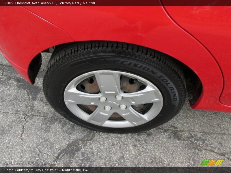 Victory Red / Neutral 2009 Chevrolet Aveo Aveo5 LT