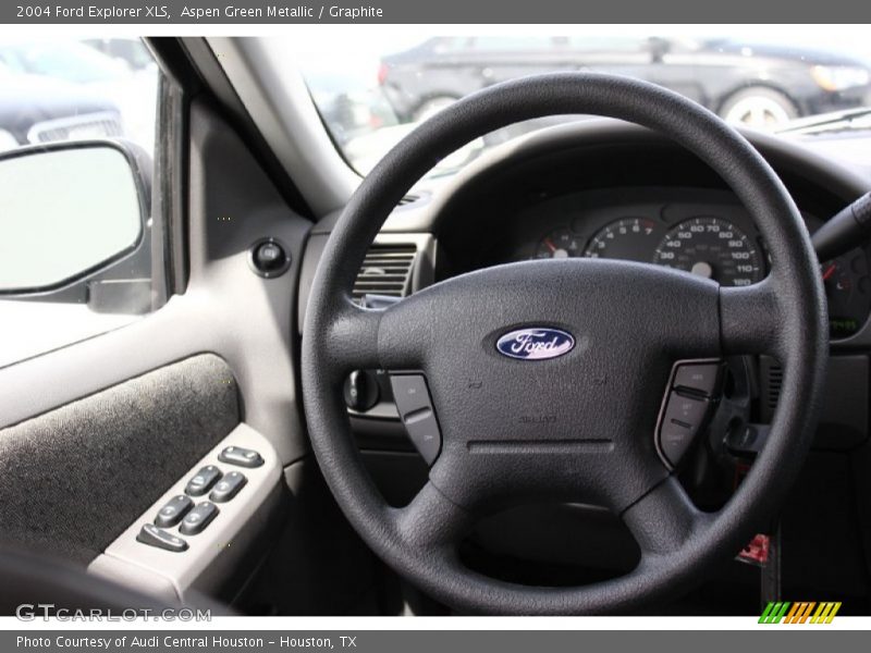 Aspen Green Metallic / Graphite 2004 Ford Explorer XLS