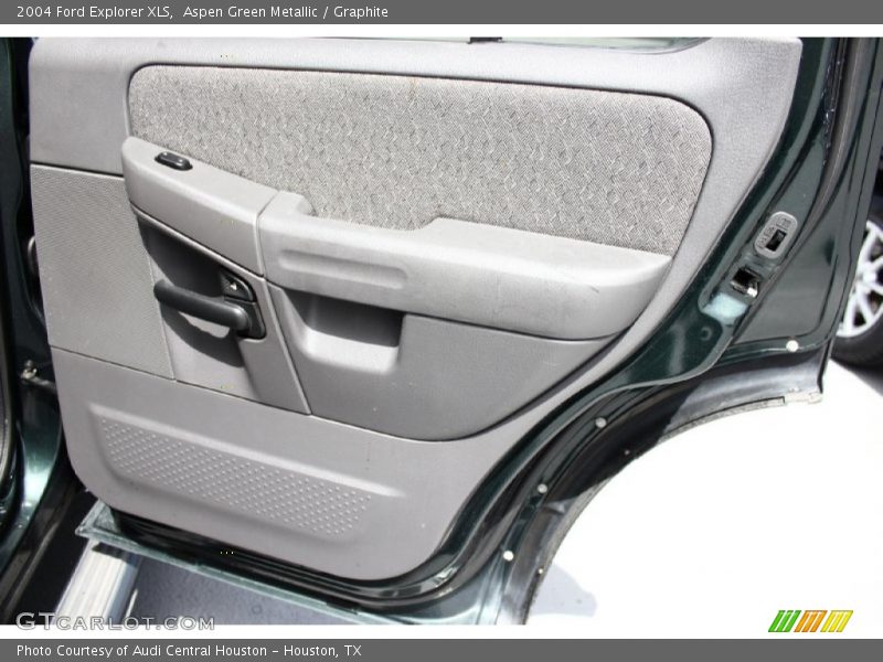 Aspen Green Metallic / Graphite 2004 Ford Explorer XLS