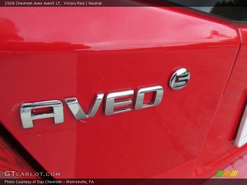 Victory Red / Neutral 2009 Chevrolet Aveo Aveo5 LT