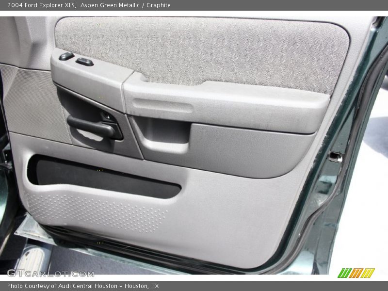 Aspen Green Metallic / Graphite 2004 Ford Explorer XLS