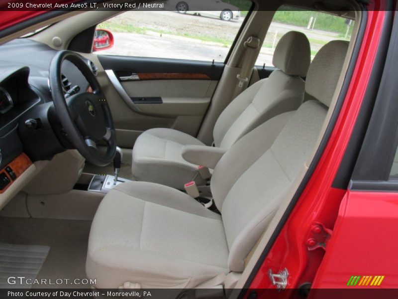 Victory Red / Neutral 2009 Chevrolet Aveo Aveo5 LT